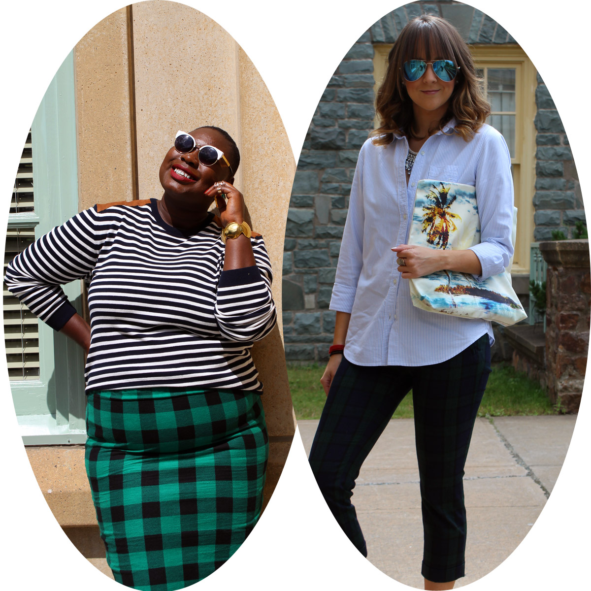 style twins plaid and stripes 11