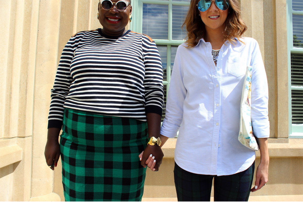 style twins plaid and stripes 14