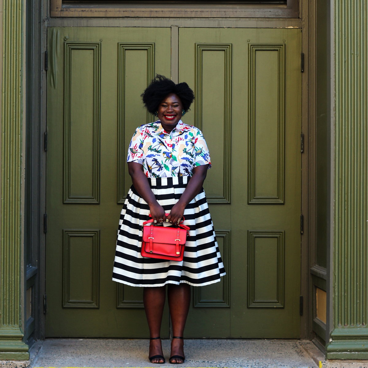 plus size horizontal stripes 09