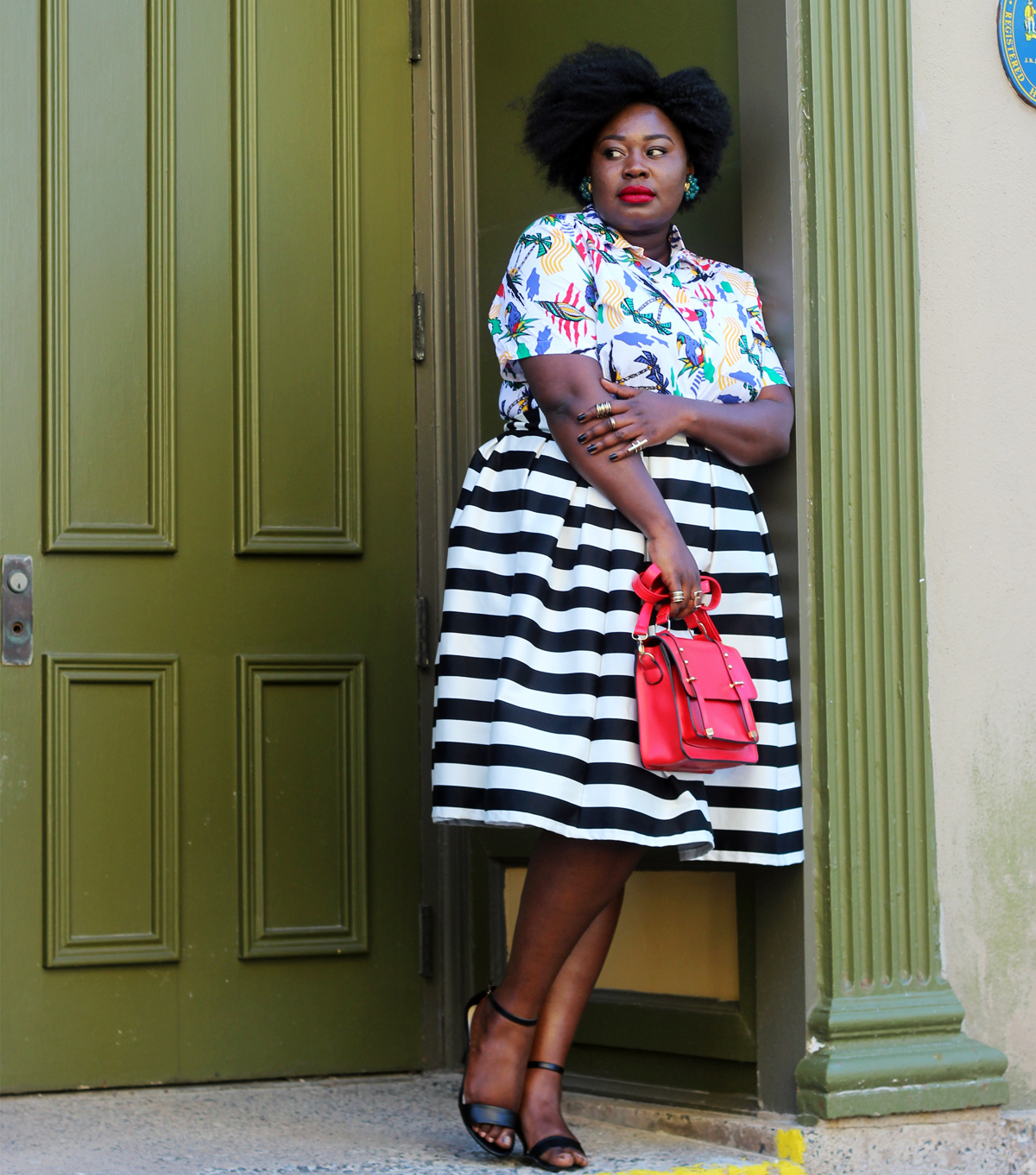 plus size horizontal stripes 10