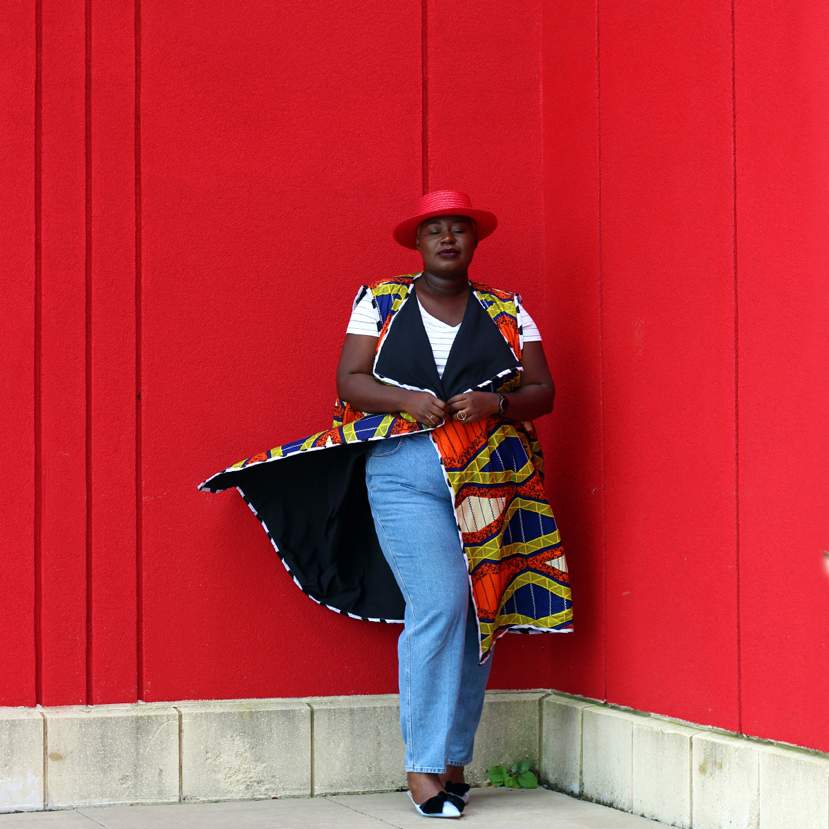 plus size coat, plus size reversible coat, zimbabwean fashion designer, chenesai fashion zimbabwe, zimbabwe fashion 04
